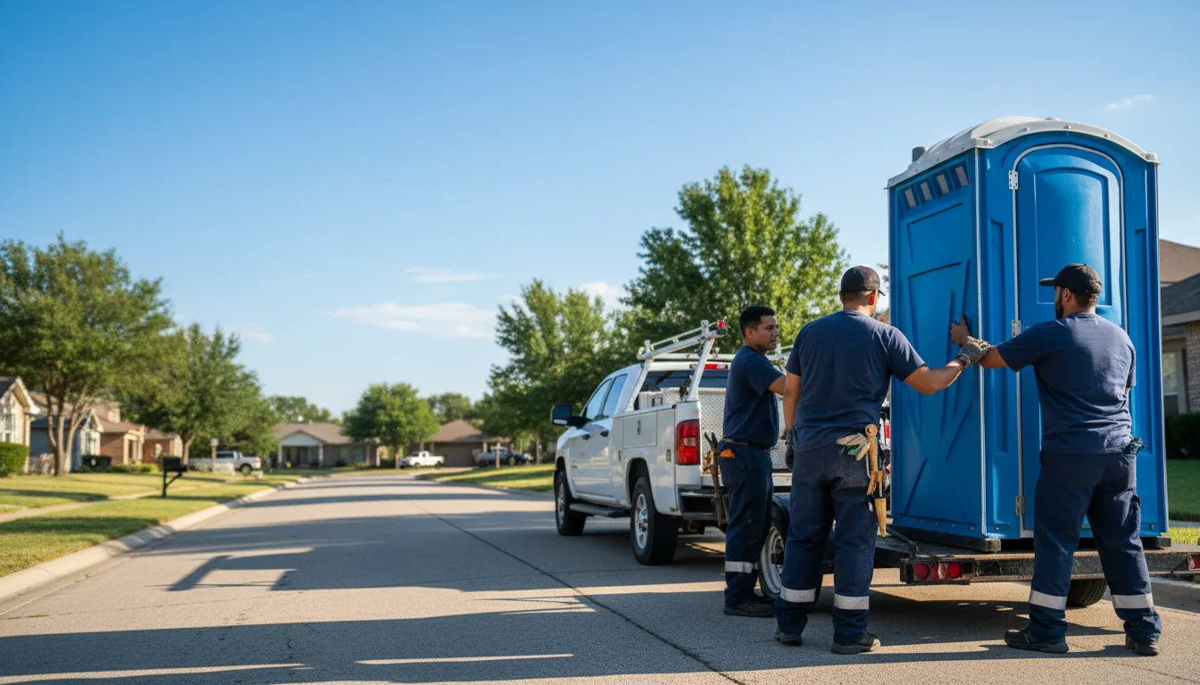 Portable Toilet Rental in Huntingburg, IN near me